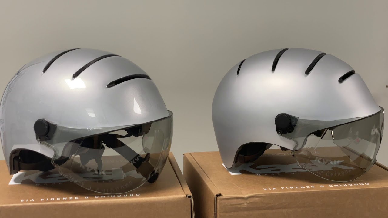 Casque de vélo urbain avec visière Kask 4 aérations Taille M Aqua