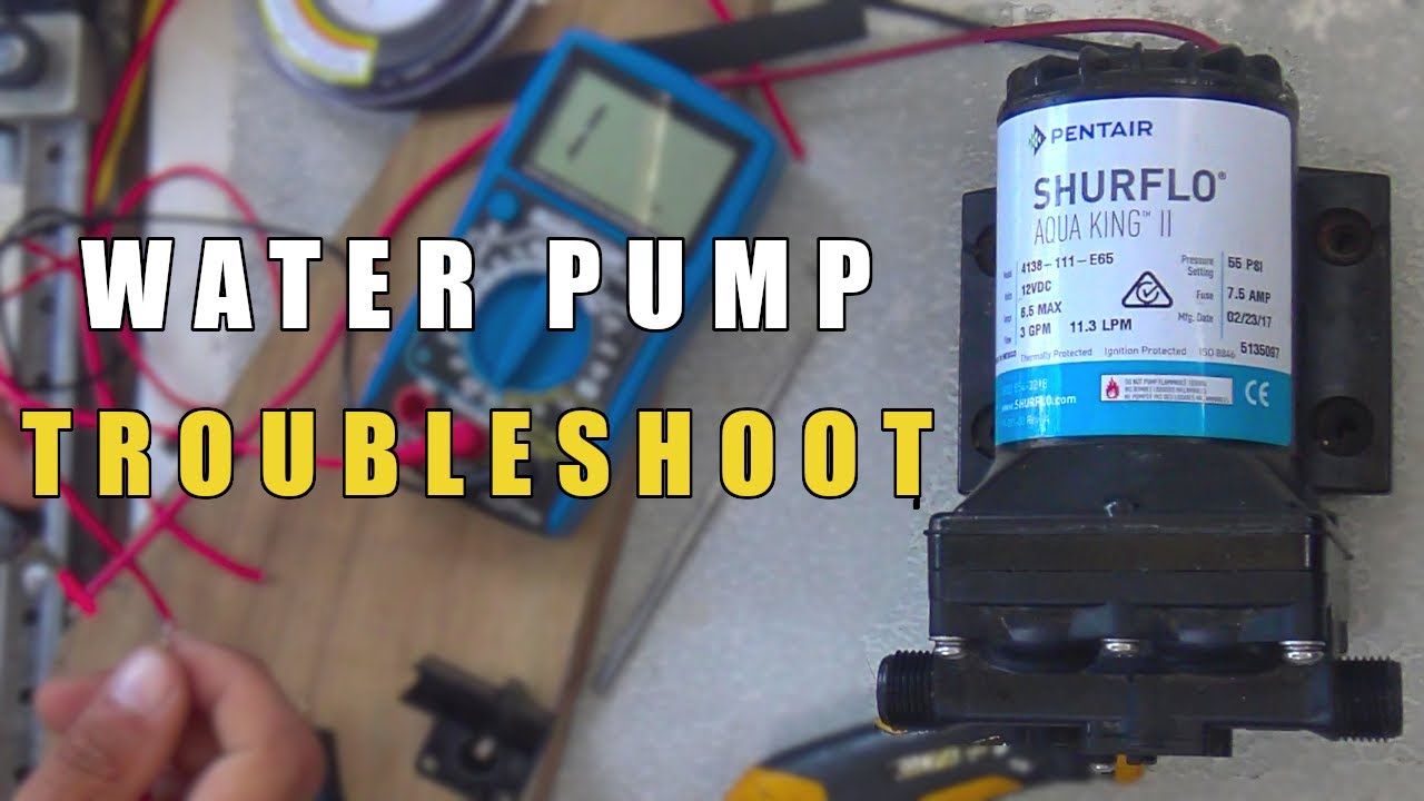 WATCH THIS Before replacing Shurflo Water Pump