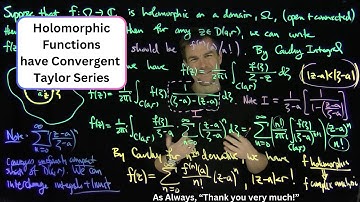Holomorphic Functions are Complex Analytic