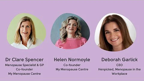 My Menopause Centre Webinar -  Menopause in the Workplace