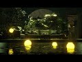 Ambiance of a Cozy and Luxurious Garden on a Rainy Night - Rain Sounds 8 Hours