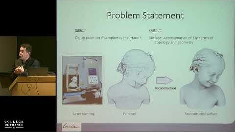 Géométrie algorithmique : données, modèles, programmes (14) - Jean-Daniel Boissonnat (2016-2017)