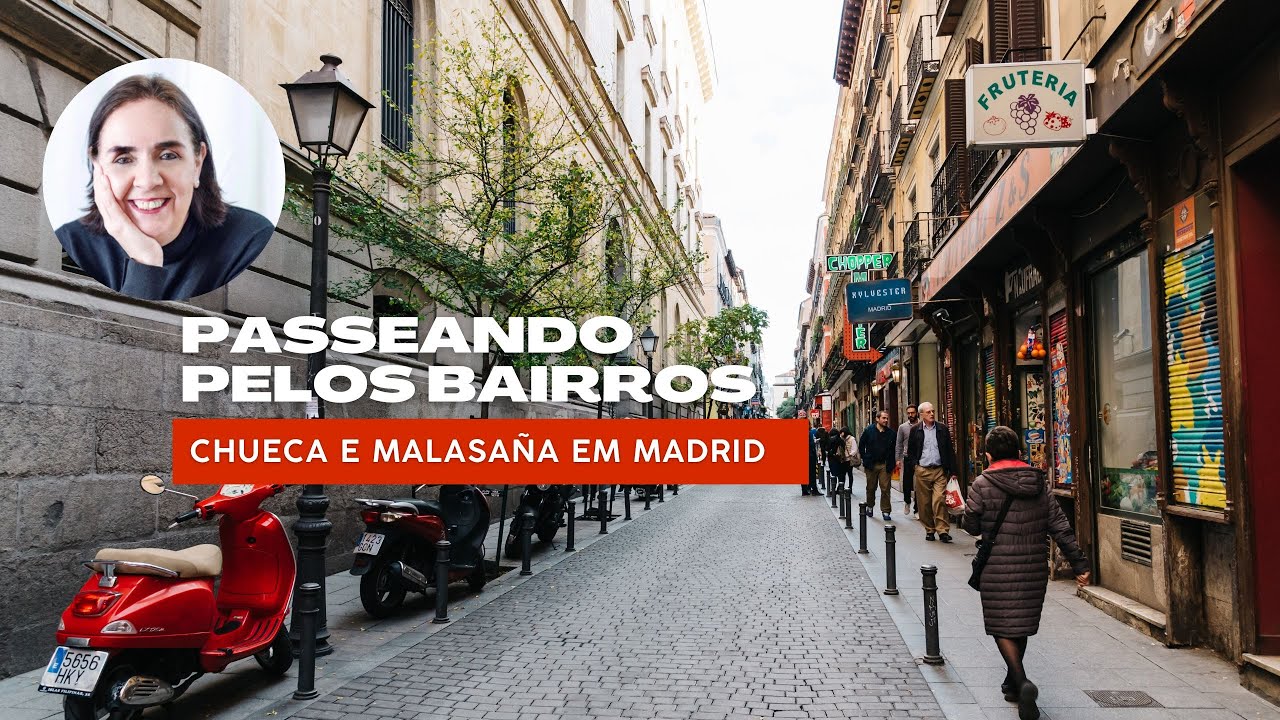 PASSEANDO POR CHUECA E MALASAÑA EM MADRID