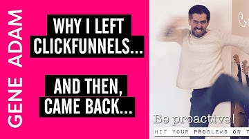 Why I Left Clickfunnels... And Why I Came Back With My Membership Site To Click Funnels...