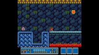 SMB3 for Super Mario All-Stars Custom Level #549 - SMB1 Area 44/C4
