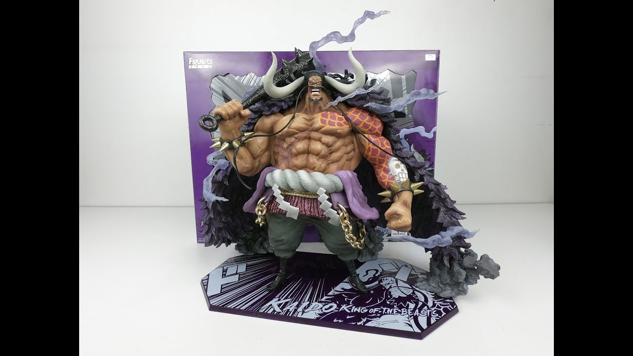 Unboxing Review One Piece Figuarts Zero Extra Battle Kaido Of The Beasts 719 Youtube