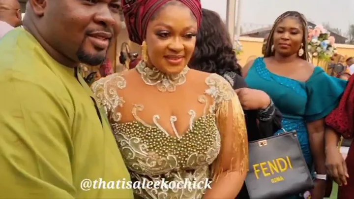 Mercy Aigbe, Odunlade Adekola, Femi Adebayo Party Hard At Shina Okanlomo's Hotel Opening