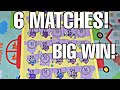 BIG WIN! 6 MATCHES! $220 In Texas Lottery scratch off tickets! ARPLATINUM