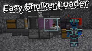 how to make a Shulker Loader on the donut smp