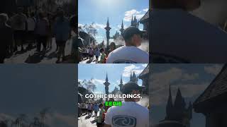 The Gothic World They Built is Insane #thempark #architecture