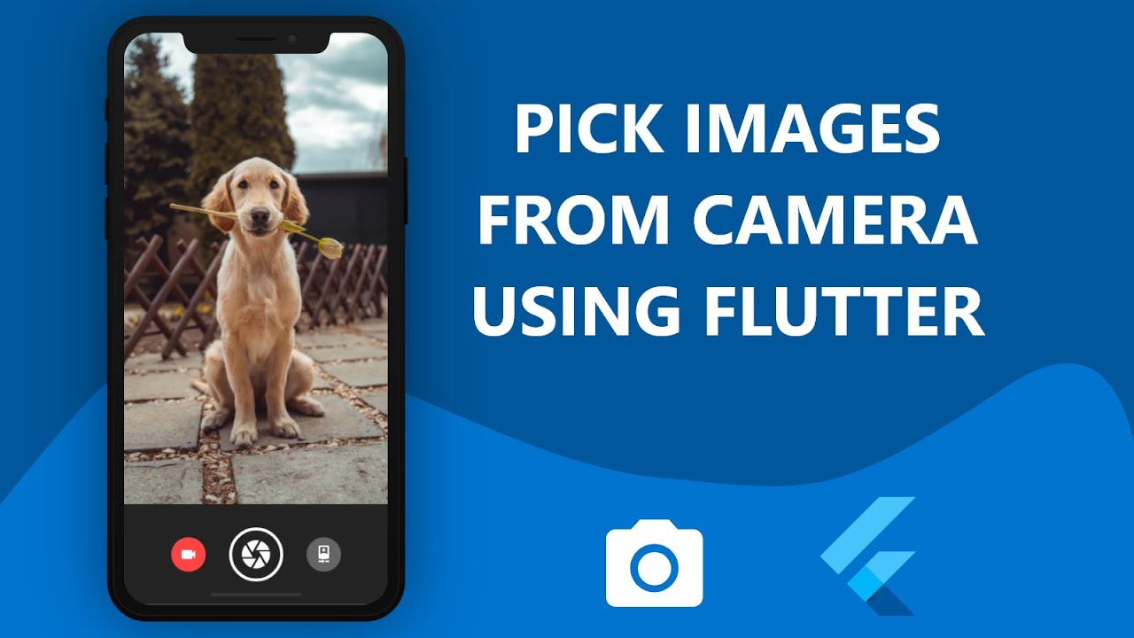 Pick Images from Camera and Gallery using Flutter