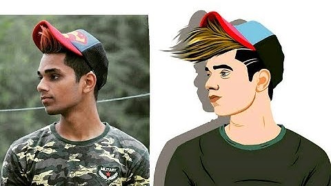 Cartoon Vector Photo Editing Tutorial | Like PhotoShop | Emmu Editz | Picsart Editing Tutorial