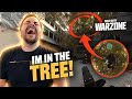 I won a game of Warzone without MOVING... *INSANE ENDING*