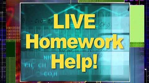 Live Homework Help