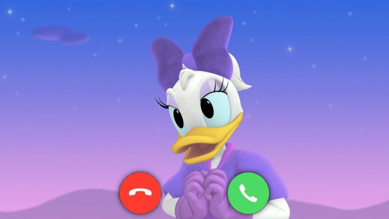 Incoming Call From Daisy Duck Mickey Mouse Clubhouse Youtube