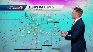 Bitter Cold Returns Today