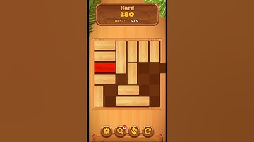 Unblock Sliding Block Puzzle Hard Level 280 #shorts #unblockpuzzle