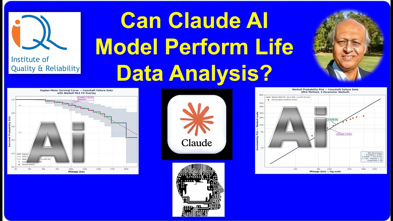 Can Claude AI Model Perform Life Data Analysis? - YouTube