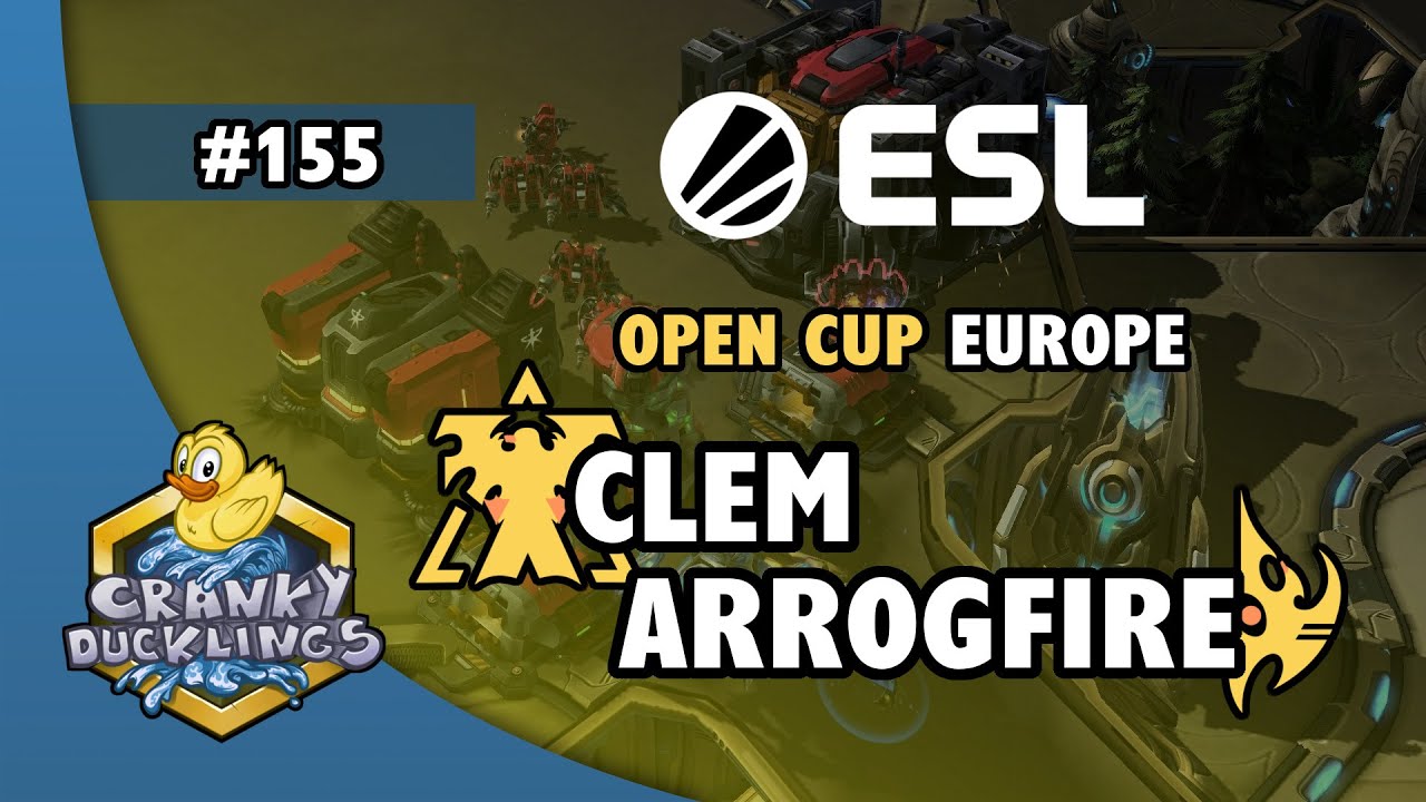 Clem vs Arrogfire - TvP | ESL Open Cup 