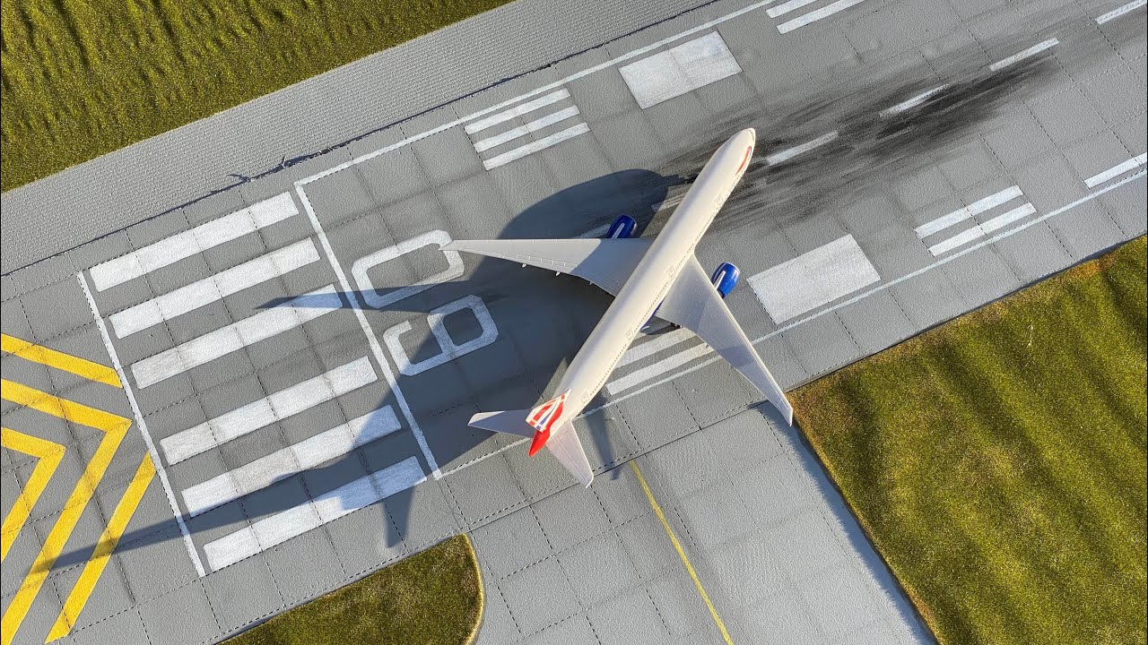How to make a realistic model airport -- (for stop motion)