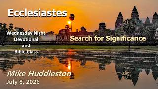 Wednesday Night Class July 22nd, 2026