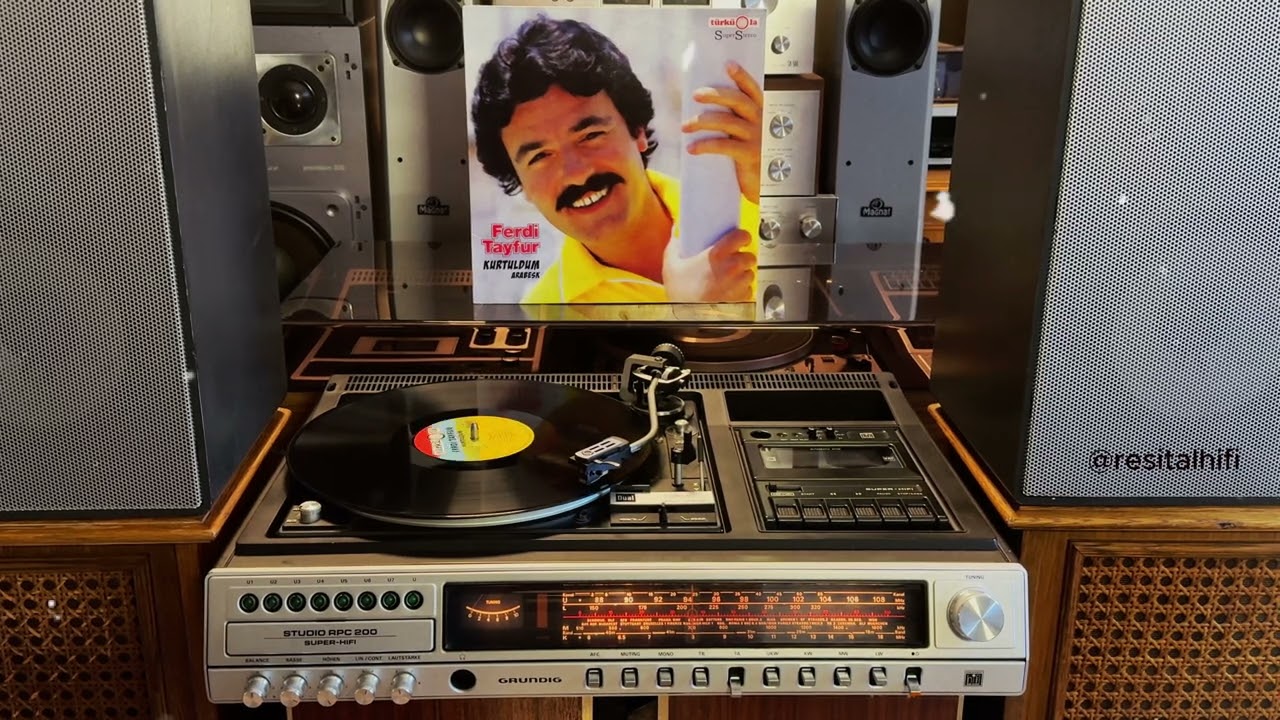 Ferdi Tayfur - Kurtuldum 4K UHD (Plak kaydı-yüksek kalite) #plak #ferditayfur #ferditayfurşarkıları