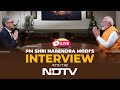 Watch live pm shri narendra modis interview with the ndtv