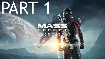Mass Effect Andromeda Gameplay Walkthrough Part 1 Prologue Hyperion Planetside