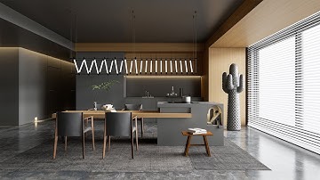 Enscape Lighting and Exposure setting in Dark scene  window hidden with  blinds Advanced  Techniques