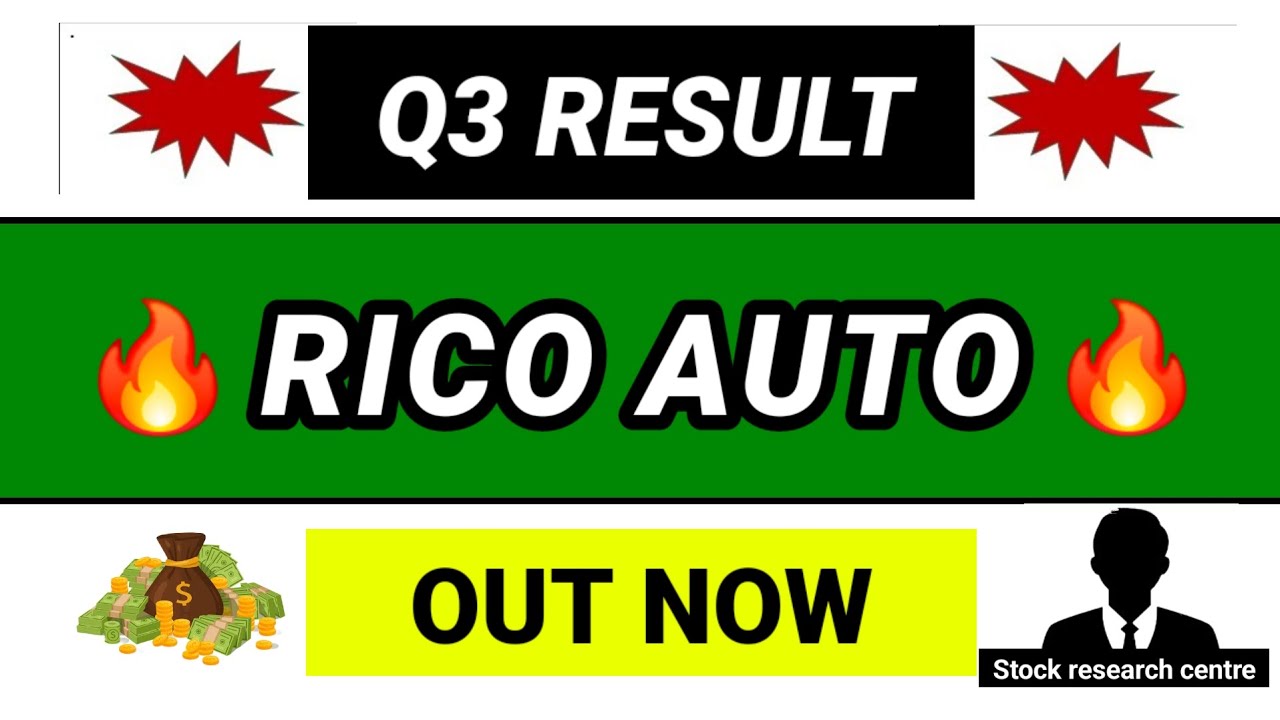 RICO AUTO INDUSTRIES Q3 Results 2026 | RICO AUTO INDUSTRIES Results Today-RICO AUTO INDUSTRIES share