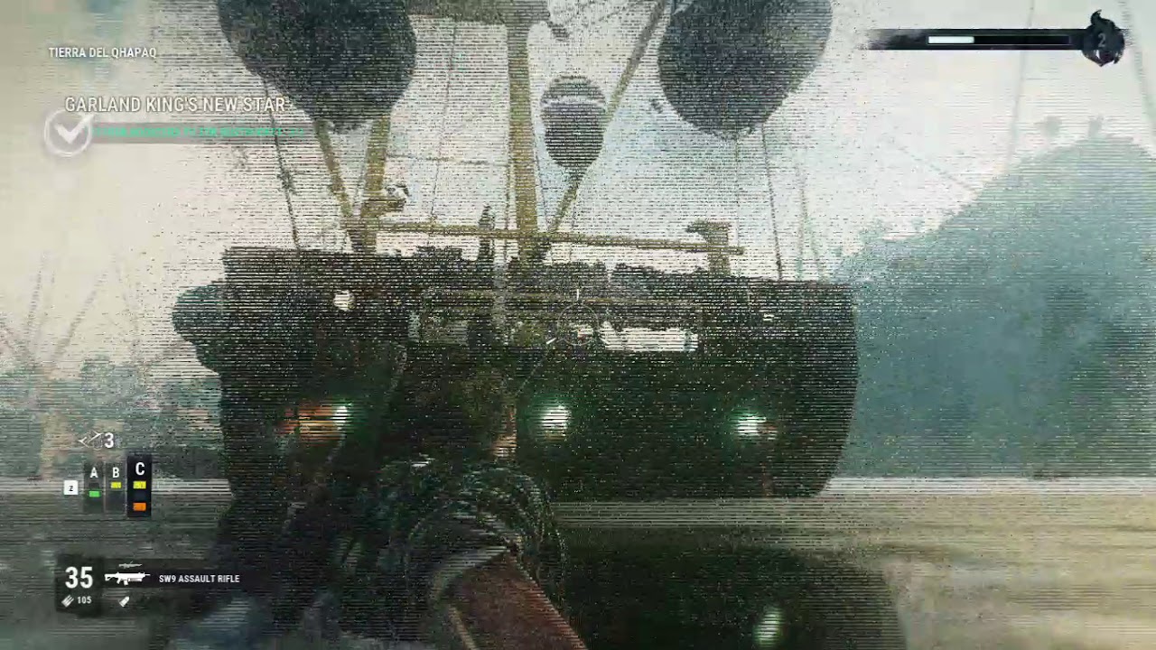 Just Cause 4 screen error.