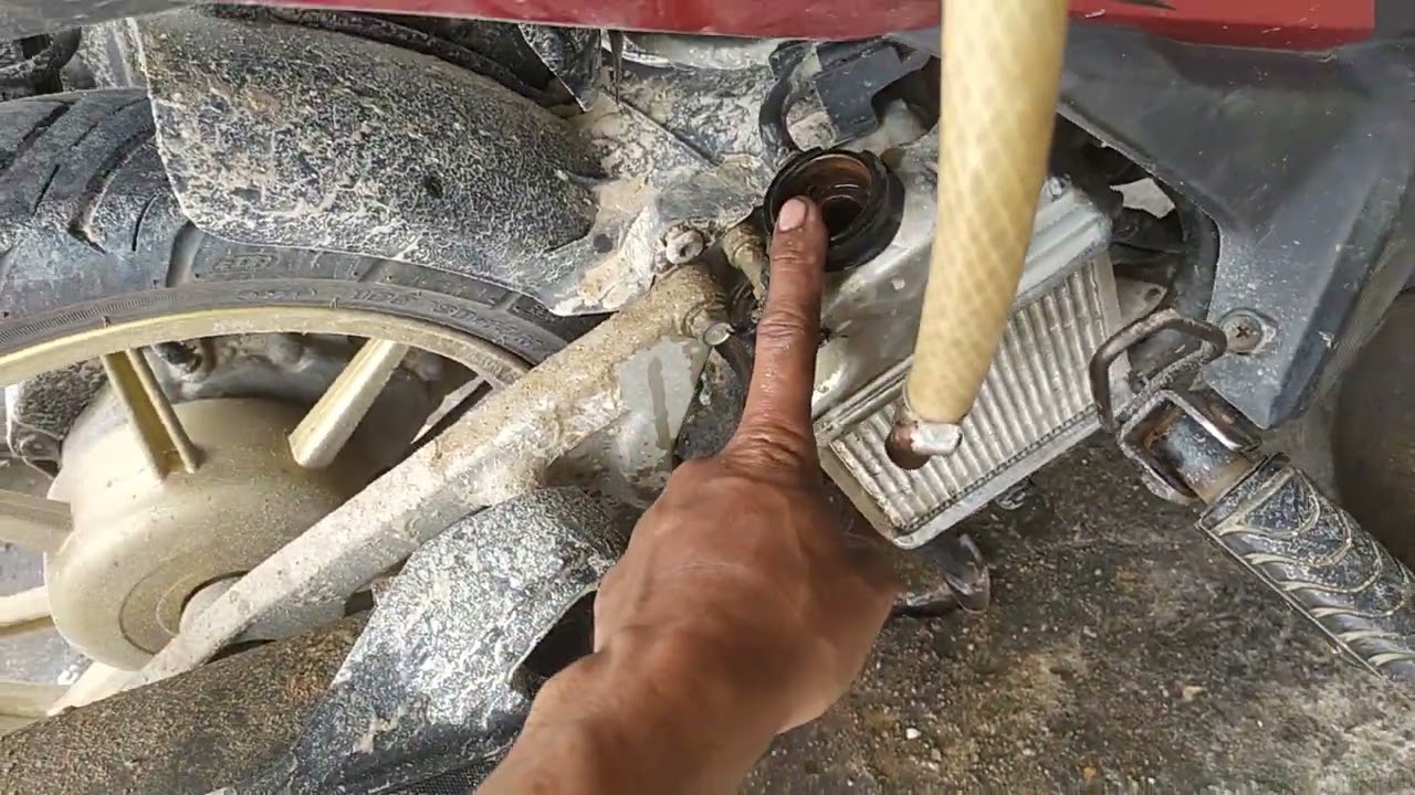 cara mencuci/membilas radiator vario 125/150 tanpa membongkar dan melepar  radiator