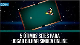 Os Melhores Sites para jogar Bilhar Sinuca Online screenshot 5