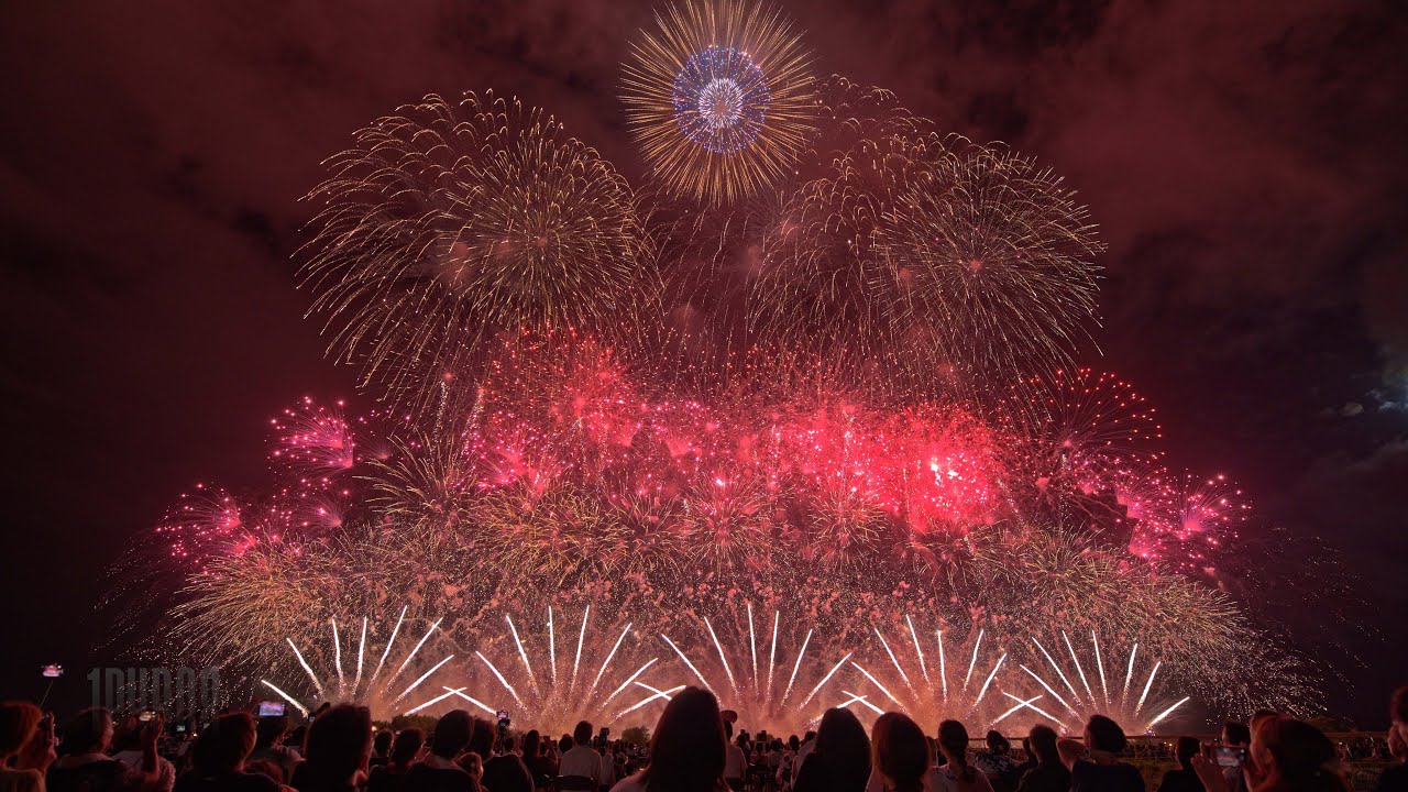 Akagawa Hanabi 2024 - Music fireworks by Beniya Aoki Enka- 赤川