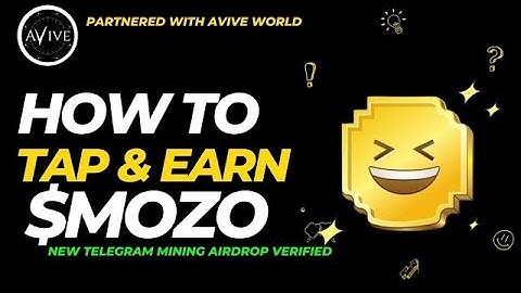 Mozo Mining App Guide || Avive Mining App Airdrop