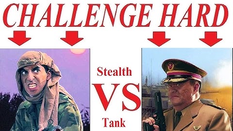 🔴 C&C Generals Zero Hour - Challenge Hard - 2 - Stealth vs Tank 🔴
