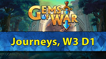 ⚔️ Gems of War, Journey Event Week 3 Day 1 | Chapter 6 Tasks and Hellcrag Journey Event ⚔️