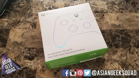 Xbox Design Lab - Custom Xbox One Controller - Unboxing