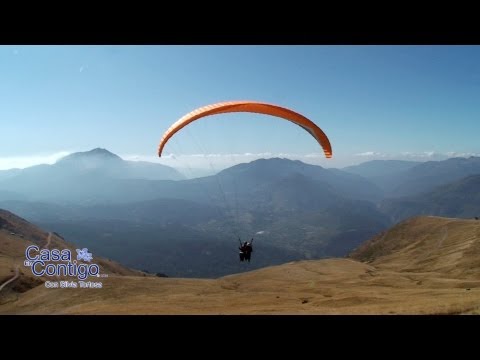 Parapente, Como Volar, impresionante y seguro, Silvia sobrevuela el Pirineo