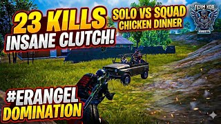 23 KILLS! 😱 Crown Lobby Domination | PUBG Mobile High-Kill Gameplay