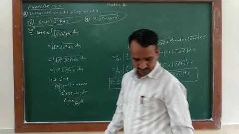 Indefinite integration lecture 20 by Atul Limgude sir
