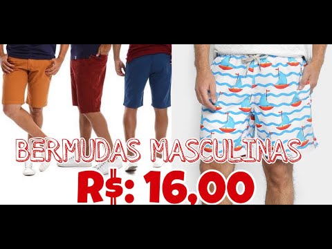 bermuda moletom masculina barata