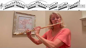 Short Etudes for Flute! Kummer Op. 129, #24 in C major from 32 amusantes et instructives Short Etudes for Flute! Kummer Op. 129, #24 in C major from 32 amusantes et instructives