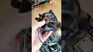 EASIEST Way To Install Intel CPU Cooler #shorts