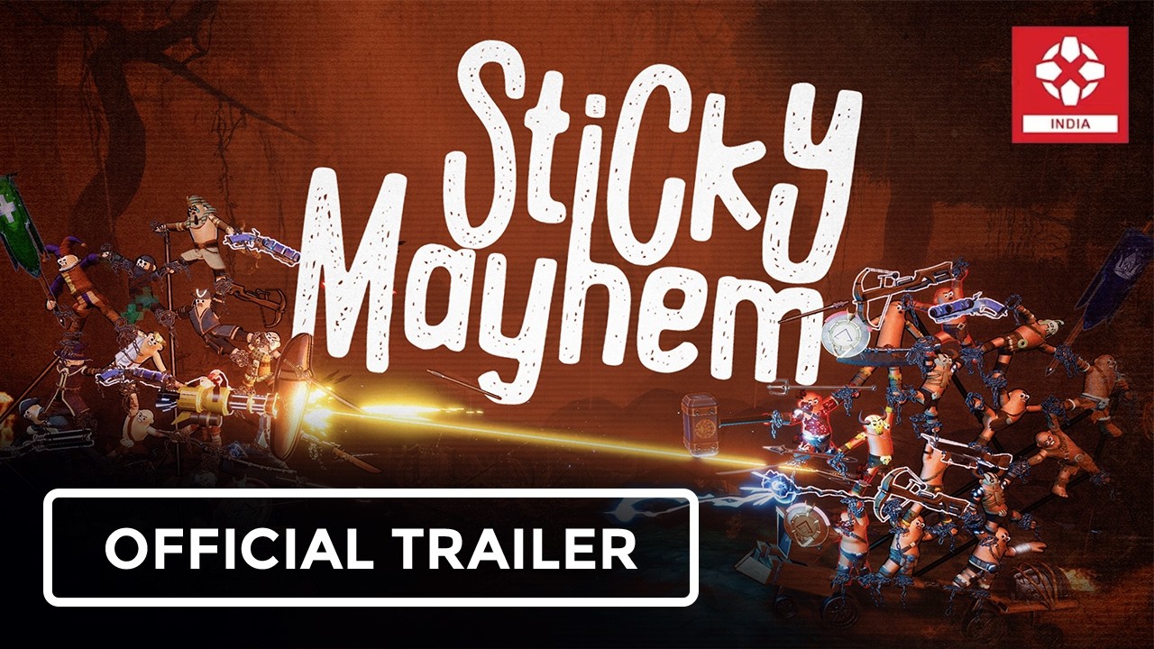 Sticky Mayhem | Made in India Rogue-like Game | Official Gameplay Trailer