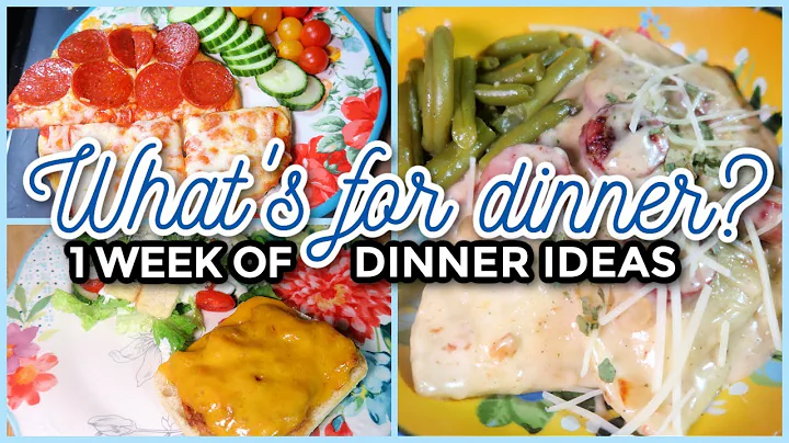 WHAT'S FOR DINNER? | 7 Real-Life Family Meal Ideas