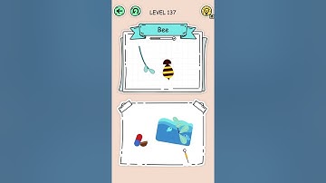 Puzzle Fuzzle 🔥 Level 137 - Bee ✅ @Play & Learn #puzzle #games #androidgames #shorts