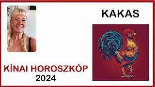 Kínai Horoszkóp Kakas 2024 - éves előrejelzés