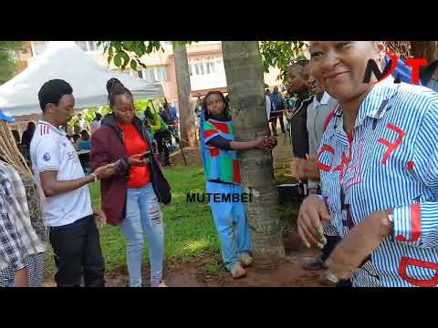 Truphena Breaks Into Dance As She Waits To Shatter The Guinness Record After 72 Hours Hugging A Tree