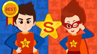 Superhero Family Songs More 40M Papa, Mama, Big Brother Best Nursery Rhymes For Kids Tidikids